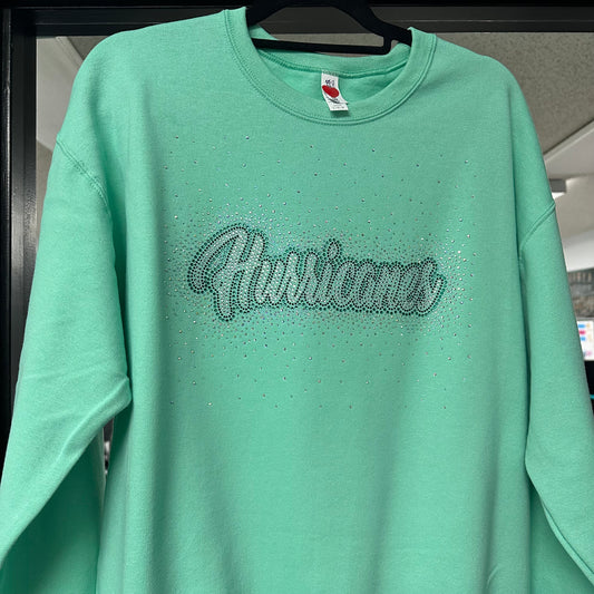 🌴Hurricanes Teal Bling Edition Crew Neck Sweatshirt🌴