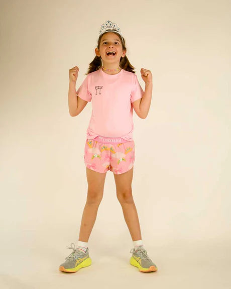 Girl's Princess Tiara Running Shorts