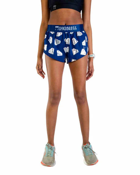 Woman's Diamonds 1.5" Split Shorts