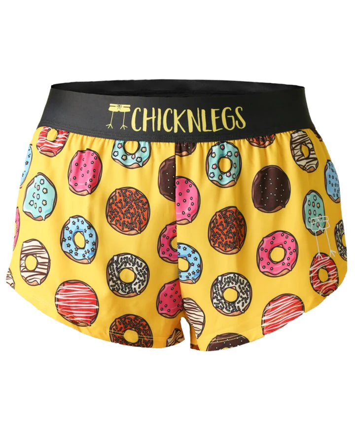 Woman's Salty Donuts 1.5" Split Shorts