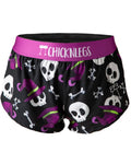 Woman's Skulls 1.5" Split Shorts