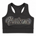 Hurricanes Rhinestone Sports Bra