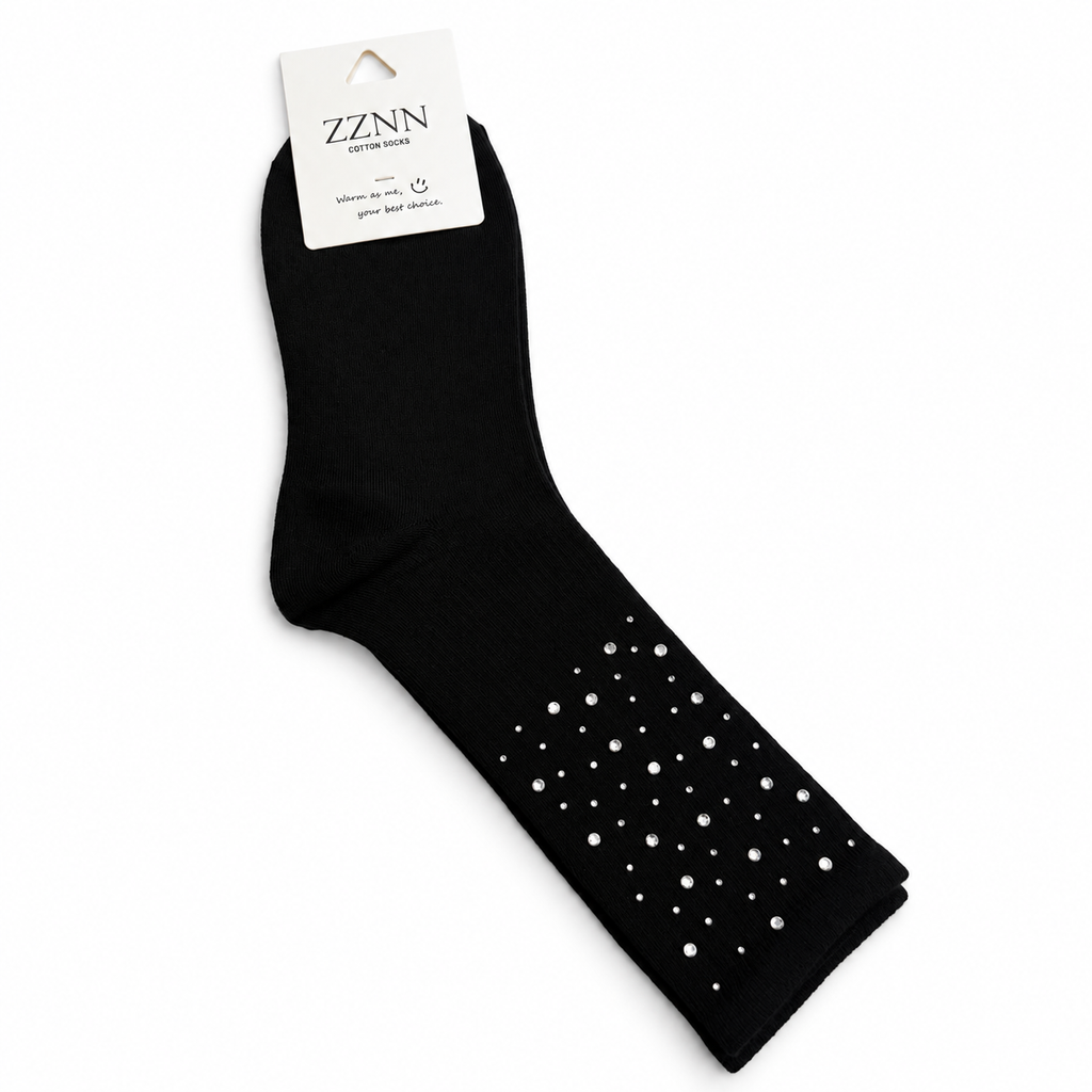 Rhinestone Socks