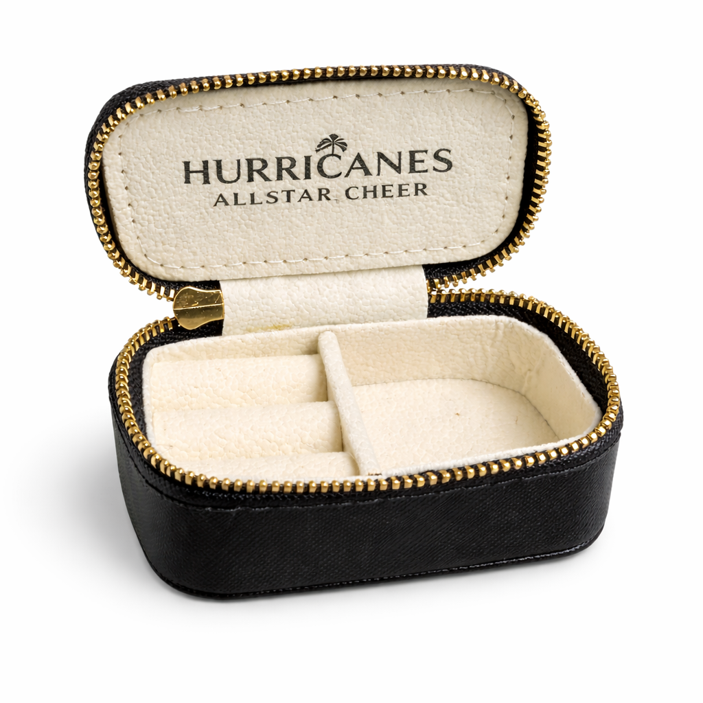 Panhandle Hurricanes Travel Jewelry Case