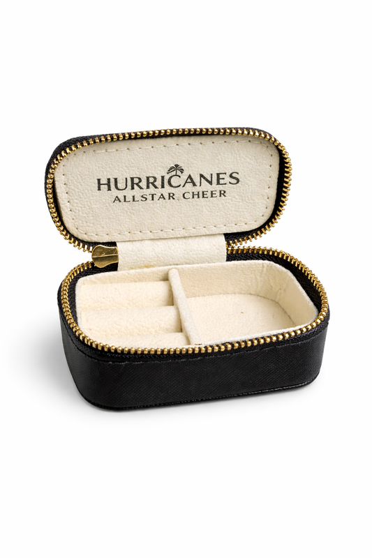 Panhandle Hurricanes Travel Jewelry Case