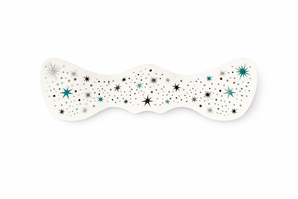 Hurricanes Glitter Freckles Face Tattoo