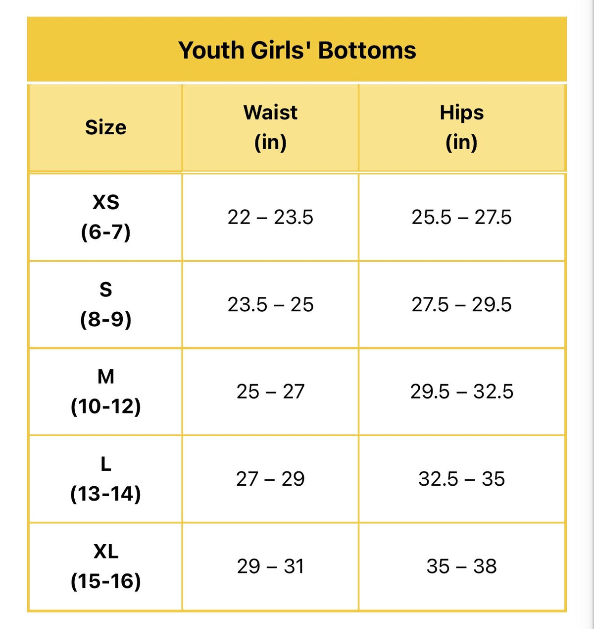 Girl's Black Running Shorts
