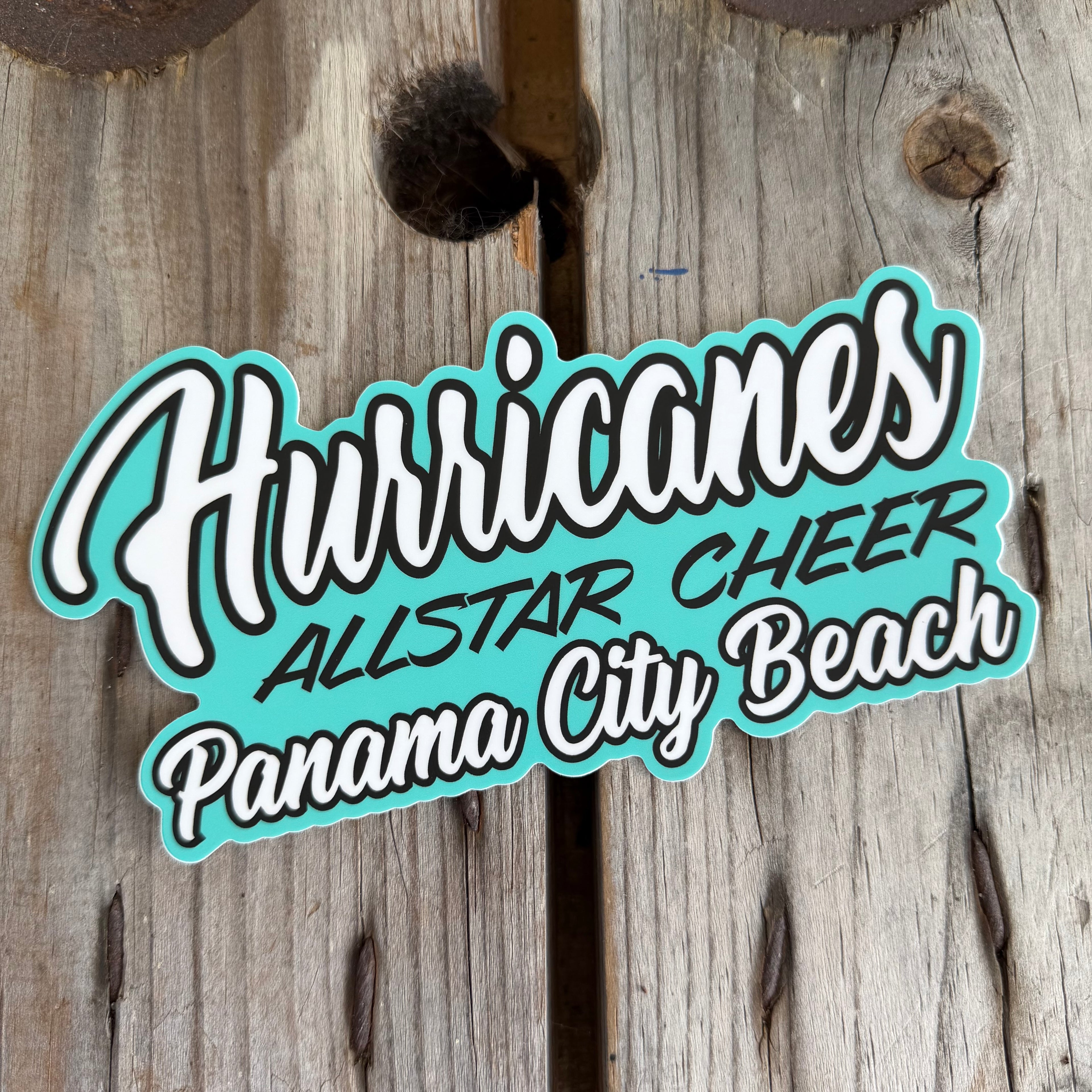 Hurricanes Large Uniform Logo Sticker