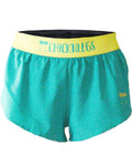Woman's Aqua-Limeade 1.5" Split Shorts