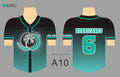 💎Season 6 Rhinestone Baseball Jersey 💎