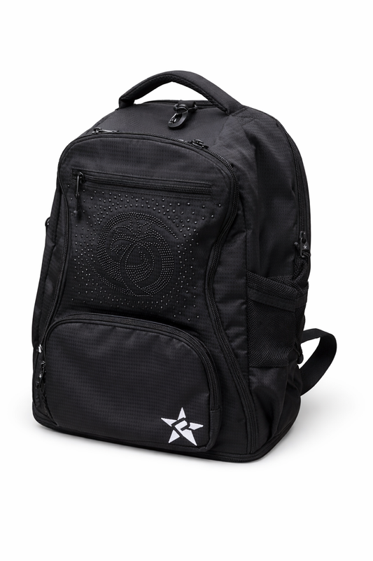 Blacked-Out Rebel Dream Bag – Midnight Rhinestone Edition
