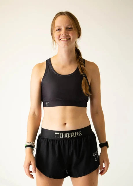 Woman's Black OG Sports Bra Chicknlegs