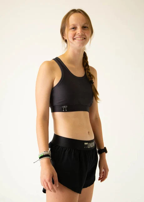 Woman's Black OG Sports Bra Chicknlegs