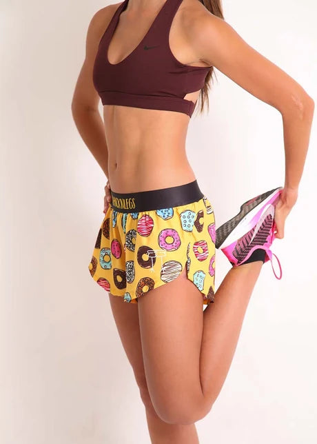 Woman's Salty Donuts 1.5" Split Shorts