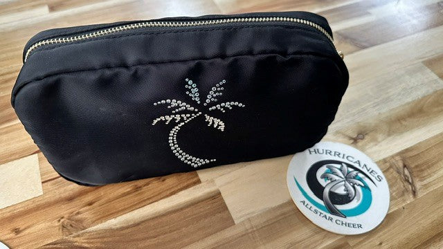 Hurricanes Rhinestone Makeup Bag