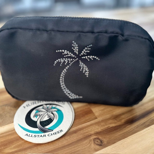 Hurricanes Rhinestone Makeup Bag